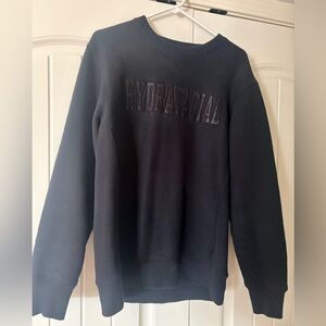 Black Sweatshirt for HydraFacialist
